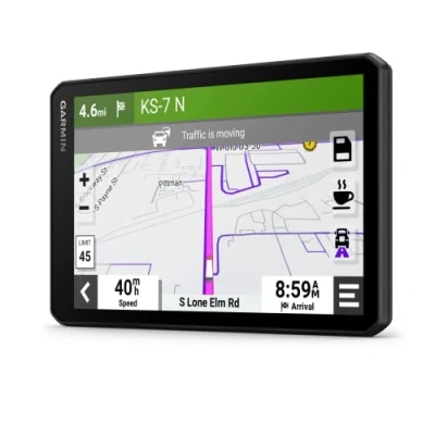 Image of Garmin dēzlCam LGV 710 MT D Truck GPS Sat Nav, 7&quot; display, Built in Dash Cam, Custom Routing, Forward Collision/ Lane Departure warning, Birdseye Direct Satellite Imagery,Video storage,Digital Traffic
