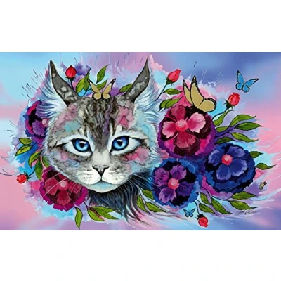 Image of Ravensburger Cateye 200 Piece Jigsaw Puzzles for Adults &amp; Kids Age 14 Years Up
