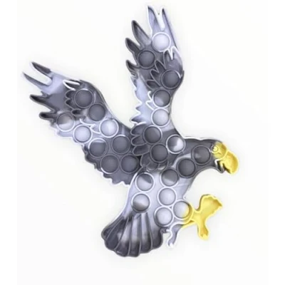 Image of TOYSREX push pop Bubble Sensory Fidget Toy, Autism Special Needs Stress Reliever Anxiety Relief Toys, Extrusion Toy (Eagle pop)