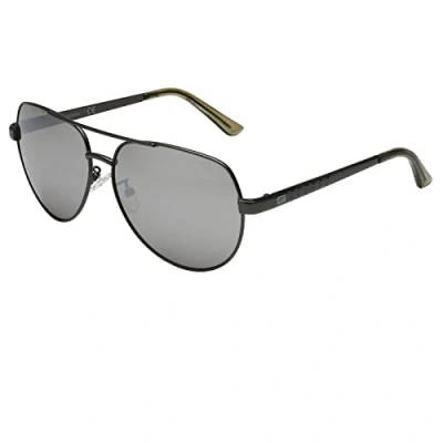 Image of Guess Mens Sunglasses GF0215 08C 60 Metallic Metal (archived) One Size