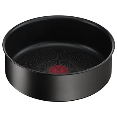 Image of Tefal Ingenio L3973502 Sauté Pan 24 cm, Induction, Non Stick Coating, Start Cooking Indicator, Stackable, Dishwasher Safe, Made in France, Eco Resist