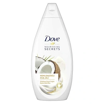 Image of Dove Coconut Oil and Almond Milk 500 ml Shower Gel(Pack of 4)