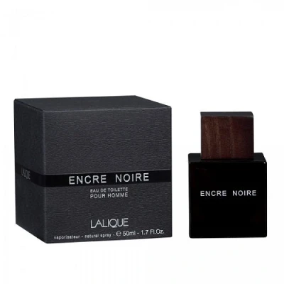 Image of Lalique Mens Encre Noire Pour Homme Eau de Toilette 50ml Spray For Him NA One Size