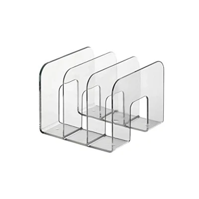 Image of Durable 1701395400 Catalogue File Trend, Magazine for Magazines and Brochures, 2 Pieces, Transparent