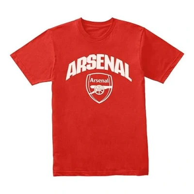 Image of Arsenal Red Club Crest T Shirt, Red, XL