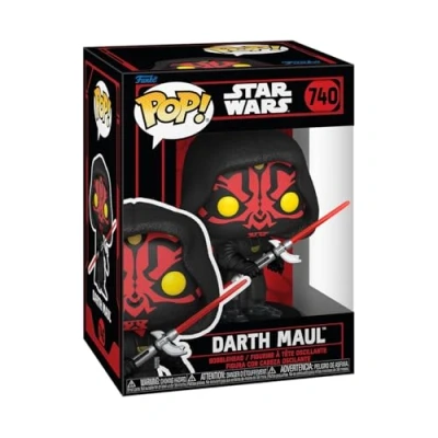 Image of Funko Pop! Star Wars: Wars Darkside Darth Maul Collectable Vinyl Figure Gift Idea Official Merchandise Toys for Kids &amp; Adults Movies Fans Model Collectors and Display