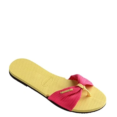 Image of Havaianas You Saint Tropez Lemon Yellow 33/34