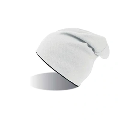 Image of Atlantis Extreme Reversible Jersey Slouch Beanie White/Black OS