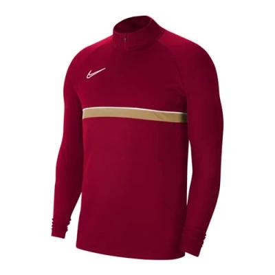 Image of Nike CW6110 Dri fit Academy 21 Sweatshirt Men&#039;s TEAM RED/WHITE XXL