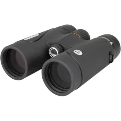 Image of Celestron 71405 TrailSeeker ED 8 x 42 Roof Prism Binocular, Fully Multi Coated Lens, BaK 4 Glass, Black