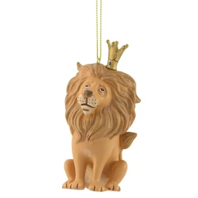 Image of Lion Wizard of Oz Hanging Fairytale Christmas Ornament Gisela Graham