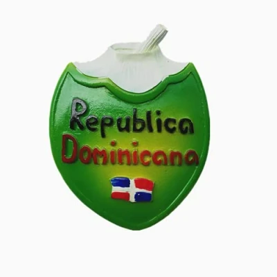 Image of 3D Dominican Republic Fridge Magnet Souvenir Gift Magnetic Sticker Collection