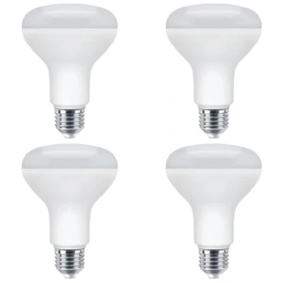 Image of Long Life Lamp Company R80 LED Spotlight Bulb Screw Cap E27 Dimmable Cool White 6500k 10w Reflector Light (4)