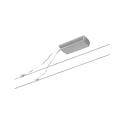 Image of Paulmann CorDuo 94428 Cable System Basic Set DC Max. 60 Watt Expandable Chrome Matt Wire Rope Plastic Without Bulb