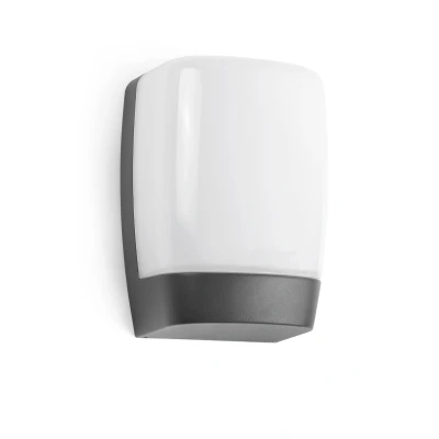 Image of Pol LED Outdoor Wall Light White, Dark Grey IP54