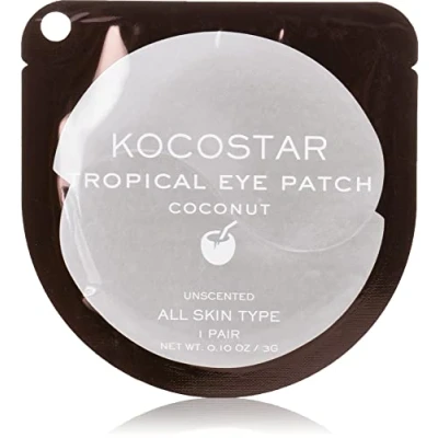 Image of Danielle Creations Kocostar Tropical Eye Patch/Eye Mask Beauty Treatment, Coconut