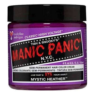 Image of Manic Panic High Voltage Classic Cream Formula, Mystic Heather, 0.118 kg, 612600110180
