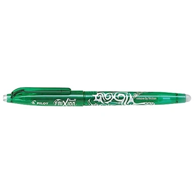 Image of Pilot Frixion Fine Line Heat/Friction Erasable Rollerball Pen 0.5mm Tip Green