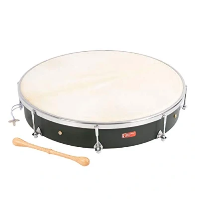 Image of Percussion Plus PP1142 18 inch Bodhran Tunable, Black