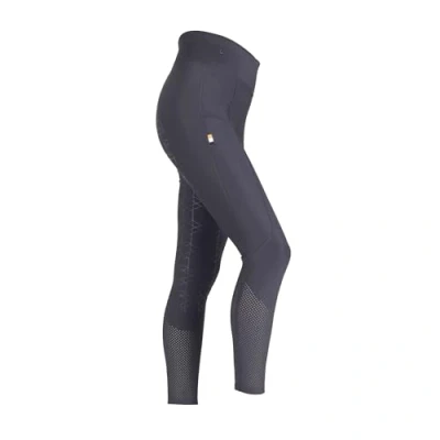 Image of Aubrion Shires Optima Air Womens Riding Tights Black Medium