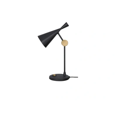 Image of Tom Dixon Beat Table Lamp Matt Black/Brass