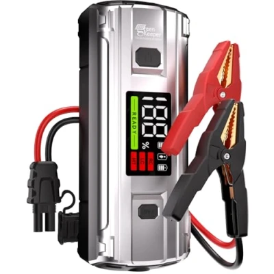 Image of Jump Starter Power Pack 3000A Car Battery 12V Emergency for 8.0L Gas &amp; Diesel Engines with Air Compressor, Portable Booster 20000mAh Bank, High Efficiency