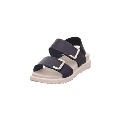 Image of Legero Women&#039;s Move Flat Sandal, Navy 8010, 2 UK