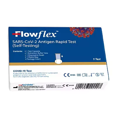 Image of Flowflex Antigen Rapid Test Lateral Flow Self Testing Kit 1