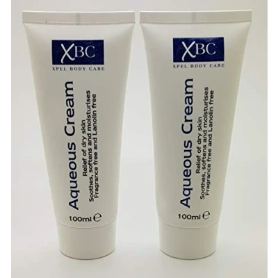 Image of XBC Body Care Aqueous Cream 100ml. Twin Pack