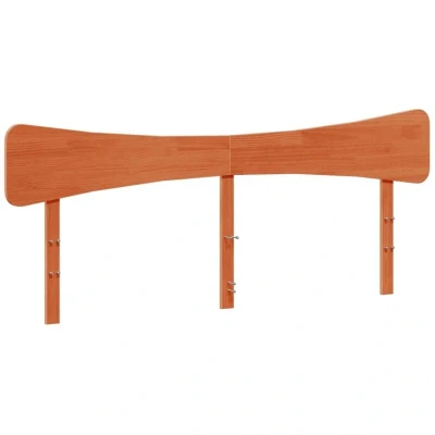 Image of vidaXL Headboard Wax Brown 200 cm Solid Wood Pine