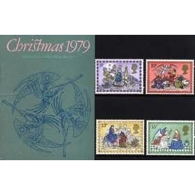 Image of Christmas 1979 Presentation Pack Stamps