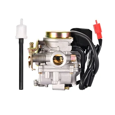 Image of GOOFIT PD18J Carburetor with Electric Choke Replacement For 4 Stroke GY6 49cc 50cc Chinese Scooter Moped 139QMA 139QMB Taotao Kymco