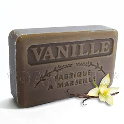 Image of 125g Savon De Marseille Soap Vanilla ( vanille ) by Foufour