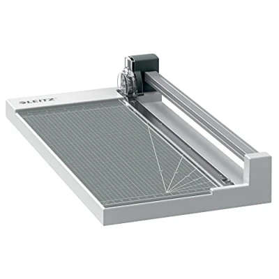 Image of Leitz Precision Home Office Paper Trimmer A4, Trims Up To 10 Sheets, 305mm Cut Length, Straight Trim Bypass Blade &amp; Alignment Guide, 90260000