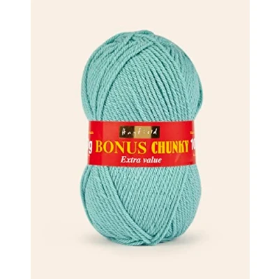 Image of Sirdar Hayfield Lagoon Blue Bonus Yarn 100g Chunky