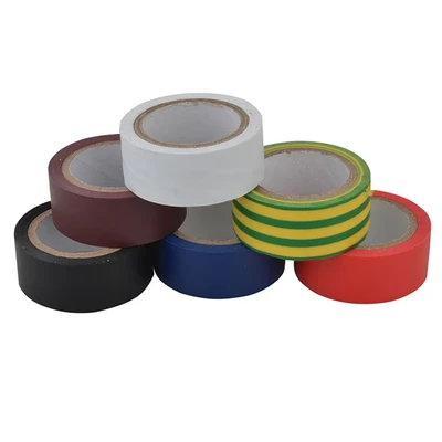 Image of UniBond Electrical Tape (6 Colour Pack) 19mm x 3.5m UNI1415390