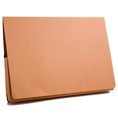 Image of Guildhall Legal Document Wallet Full Flap 315gsm [Pack 50] PW3 ORGZ
