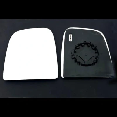 Image of Clip on Heated Base Convex Wing Mirror Glass fits Maxus Deliver 9 2020 onward Left Passenger Side