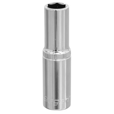 Image of Sealey S0587 WallDrive Socket, 3/8&quot; Square Drive, 8mm Deep , Red