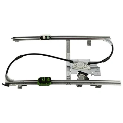 Image of 7422189860, 7482497193, 7484561609 Window regulator FEBI BILSTEIN 107296 Left Front electric with motor DAF: LF 45, RENAULT TRUCKS: Midlum