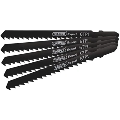 Image of Draper DT144D Jigsaw Blade Set, 100mm (5 Piece)