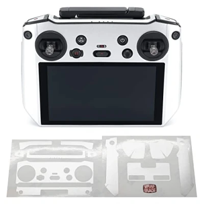 Image of WRAPGRADE Skin Stickers for DJI RC PRO (AIRFORCE SILVER)