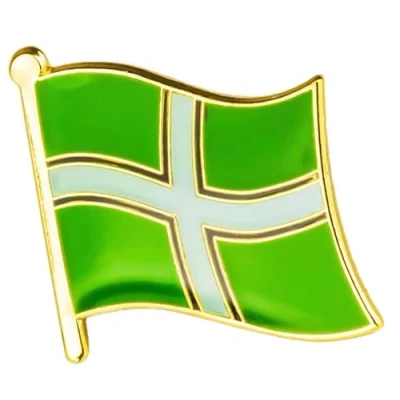 Image of Devon Devonshire Regional English County Metal Enamel Pin Badge Lapel