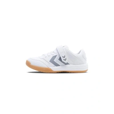 Image of hummel MULTIPLAY Stable VC JR Sneaker, White/Grey, 2 UK