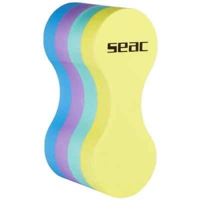 Image of SEAC Unisex&#039;s Pull Buoy Float For Swim Training In the Pool and Sea, Multi Colour, Standard