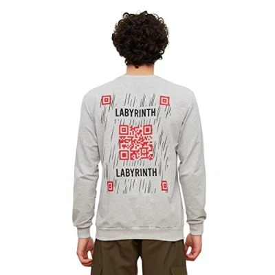 Image of Trendyol Man Regular Basic Crew neck Knit Sweatshirt Gray