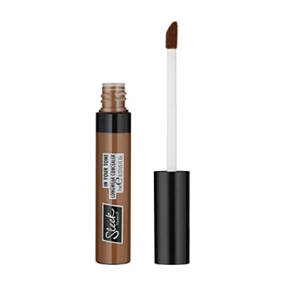 Image of Sleek MakeUP In Your Tone Longwear Concealer, Hides Dark Circles and Covers Blemishes, Buildable Medium to Full Coverage, 8C, 7ml