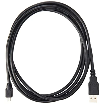 Image of C2G 81711 2M Samsung Charger and Sync Cable, 6 Foot Charging Data Transfer Lead, Black