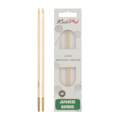 Image of KnitPro Bamboo Tunisian Crochet Hook 3.50mm 3pcs