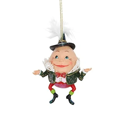 Image of Crafty Capers Humpty Dumpty Hanging Ornament Christmas Tree Decorations Gisela Graham